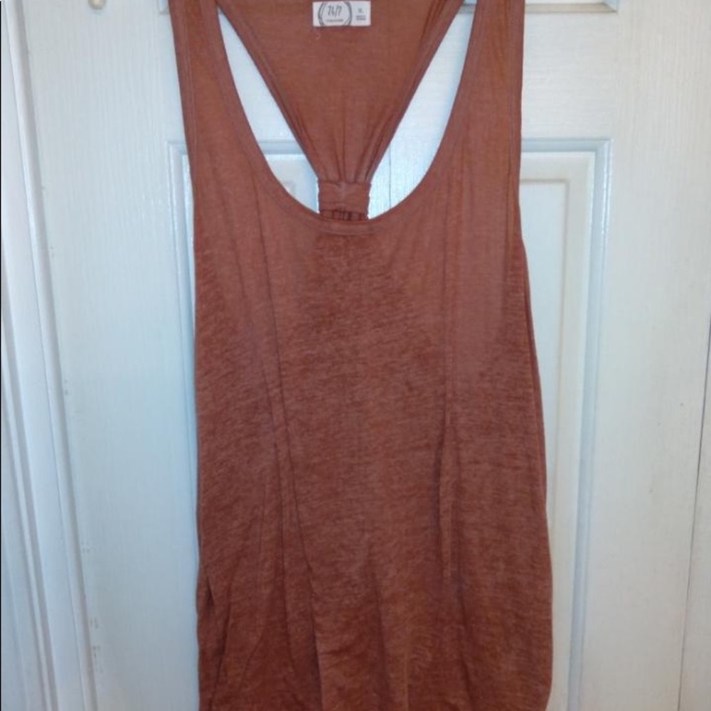 Maurice’s 24/7 knotted back tank